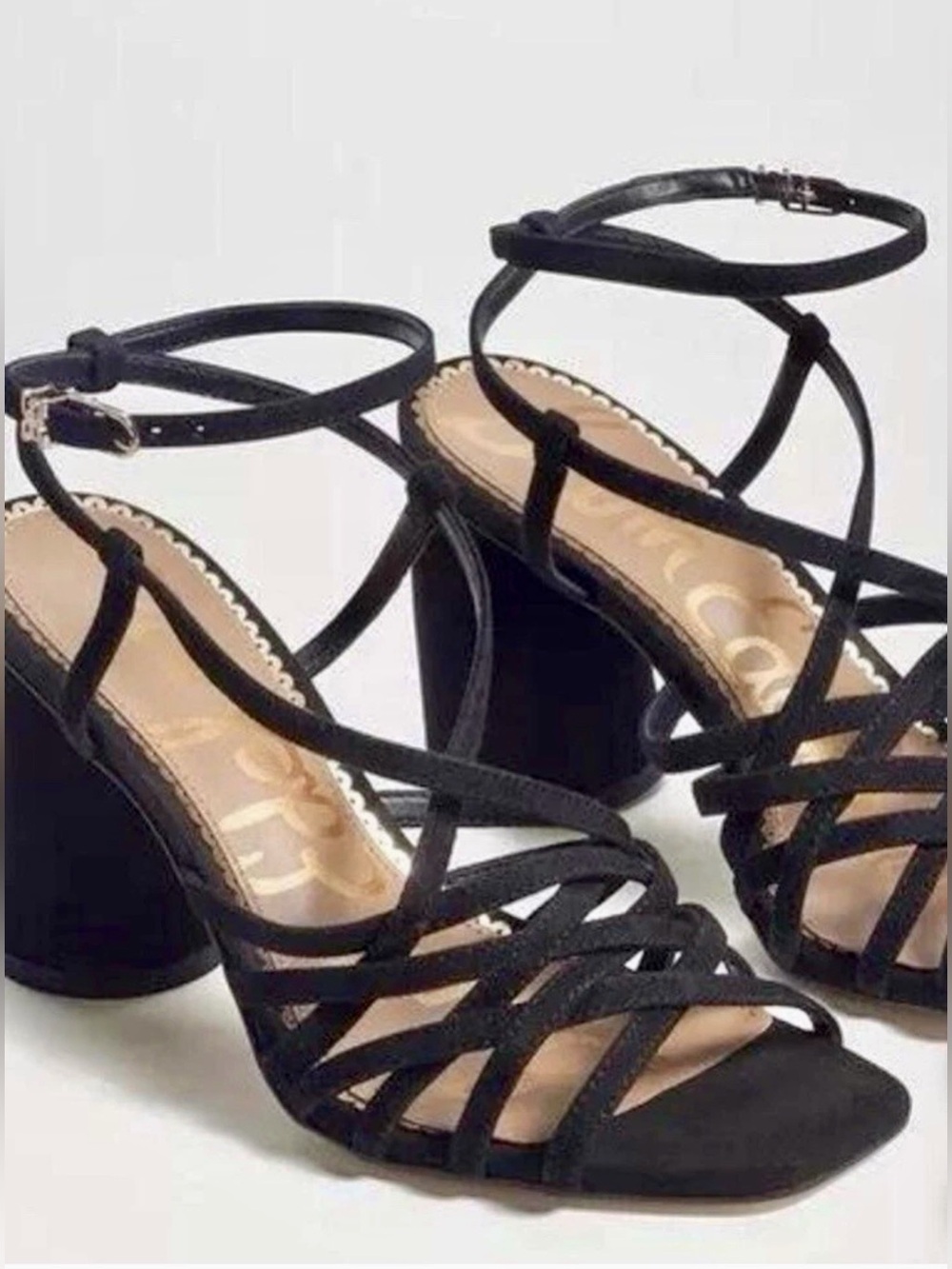 Sam Edelman Black Heels. Size 7. Gently Worn. Great condition